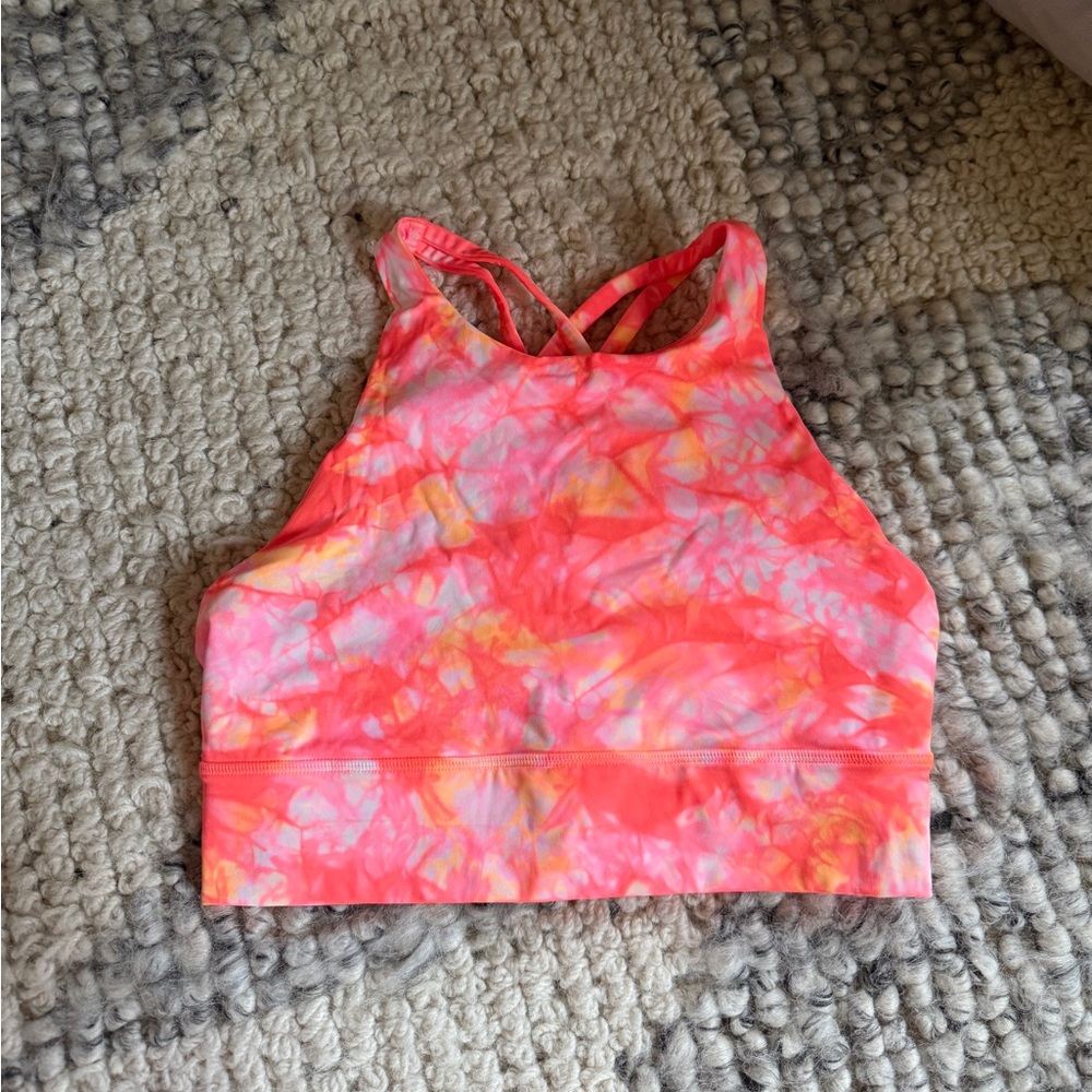 Lululemon Energy Bra High Neck Long Line